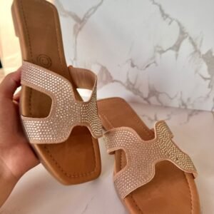 Sandalia pedreria hermes