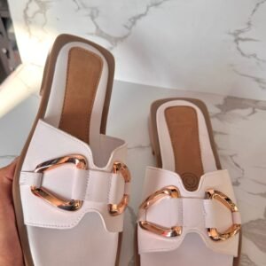 Sandalia flecha blanco