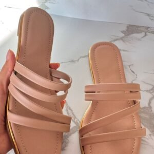 Sandalia tiras maquillaje