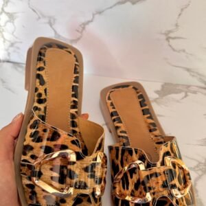 Sandalia flecha leopardo