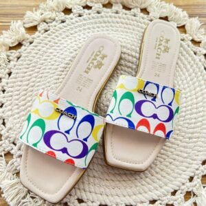 Sandalia coach café cerezas