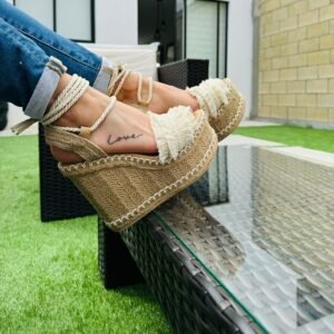 Plataforma yute liston latte